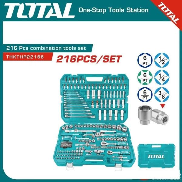 216-delni set ročnega orodja / INDUSTRIAL (THKTHP22166)