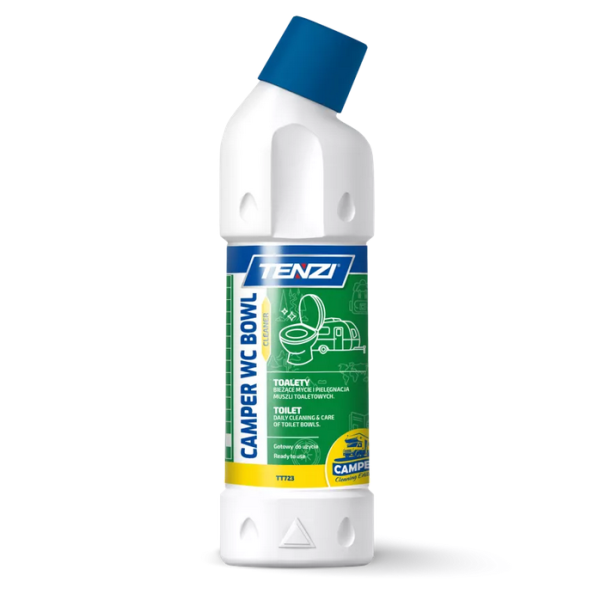 TENZI CAMPER WC BOWL CLEANER – Čistilo za školjko kemičnega WC-ja – 0,75 L