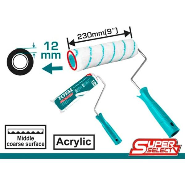 Valj za pleskanje z ročajem 230mm (THT85096)
