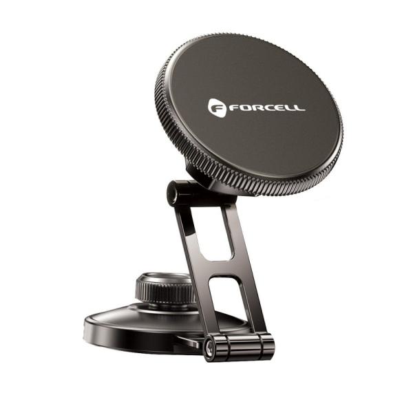 Forcell® F-Grip IronSecure MagSafe – magnetno avto držalo za telefon / vetrobransko steklo in armaturno ploščo