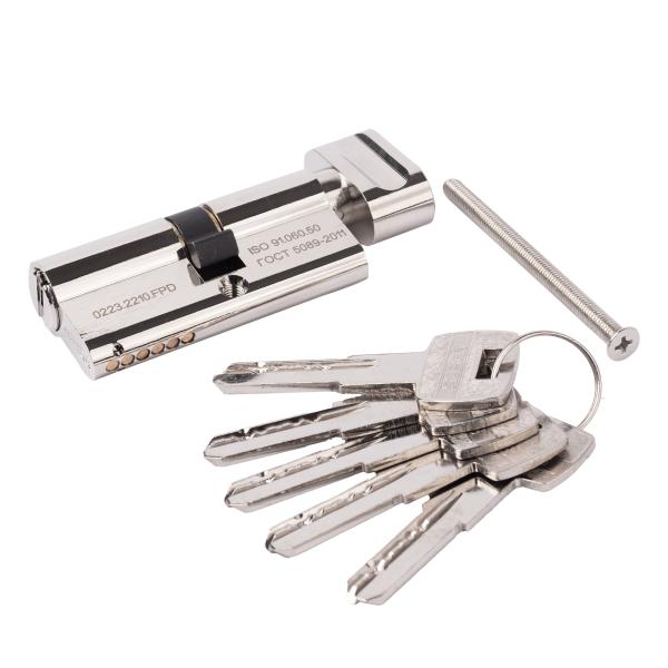 Cilindrični vložek APECS SM-60(30C/30)-C-NI-Blister (5keys) (00034439)