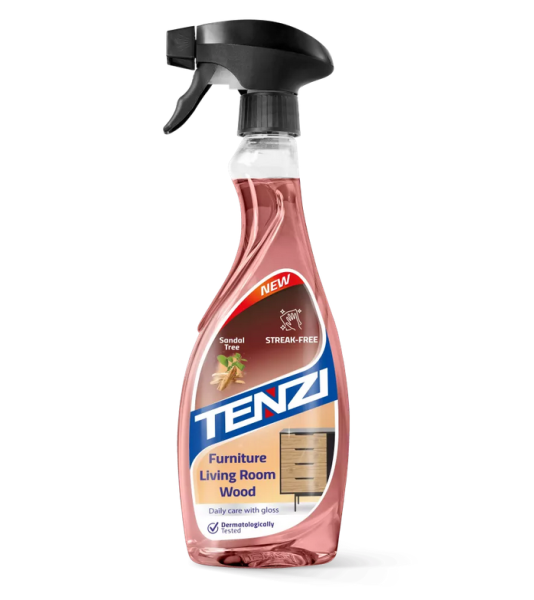 TENZI HOME PRO ČISTILO ZA POHIŠTVO DNEVNA SOBA LES - Čistilo za leseno pohištvo - 0,5L