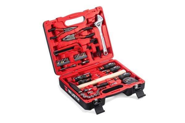 Kovček z orodjem-Wurth 50-delni set