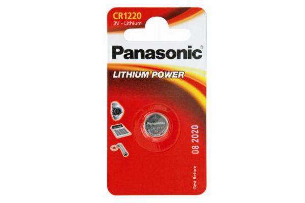 Baterija CR 1220 3V Lithium Panasonic 1 kos