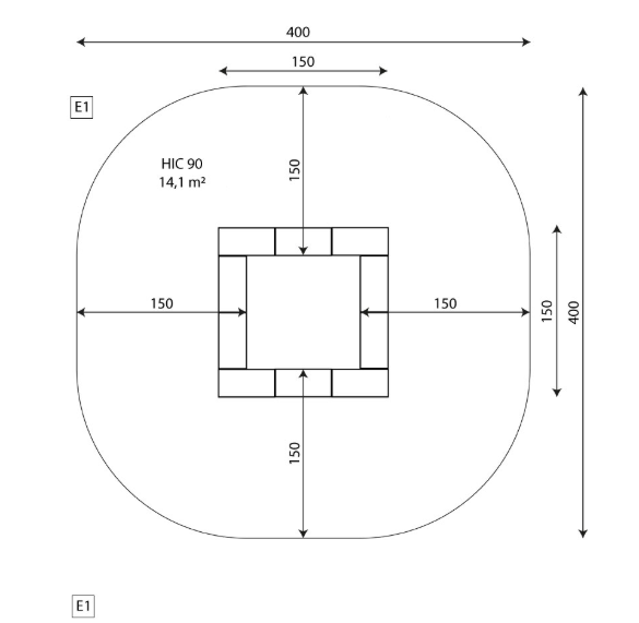 Trampolin JUMPOO 2212