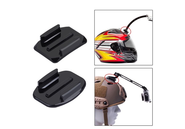 Puluz set nalepk in nosilcev za športne kamere (Insta360 X4 / X5 / DJI Osmo Action 5 Pro)