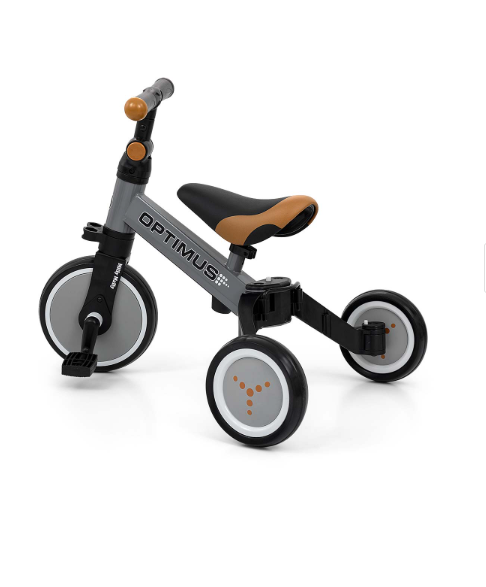 Otroško kolo 3v1 Optimus Grey (Siva)