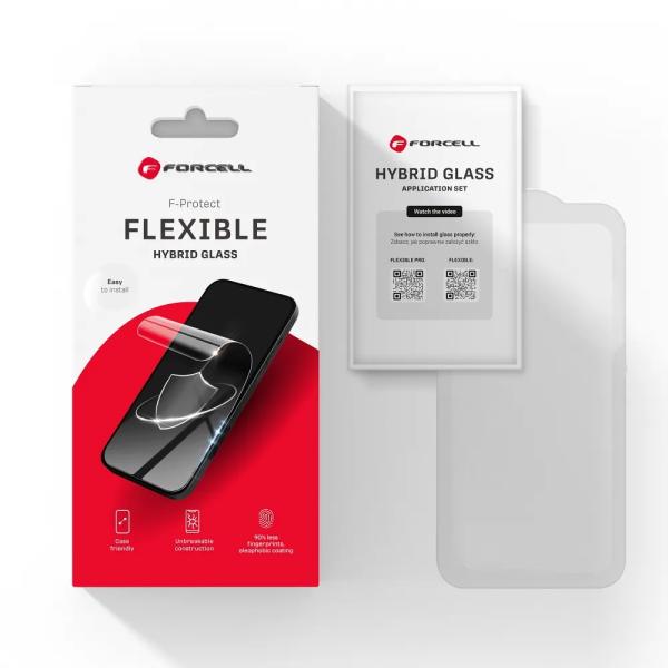 Hibridno zaščitno steklo Forcell Flexible Nano Glass za iPhone 17 Air