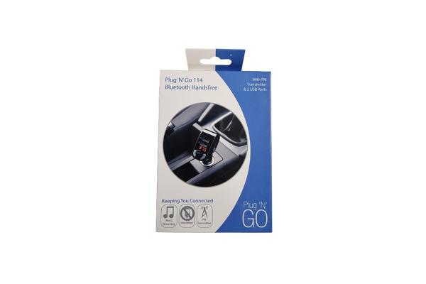 PAMA BLUETOOTH prostoročna naprava PNG114 + avtopolnilec in MP3 predvajalnik